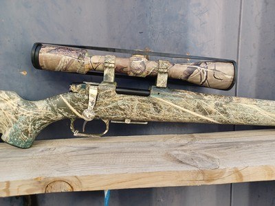 CZ 527 American - 223 Remington with Burris Fullfield II 3-9x40 Scope - Camo - Image 3 of 9