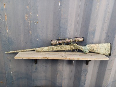 CZ 527 American - 223 Remington with Burris Fullfield II 3-9x40 Scope - Camo - Image 5 of 9
