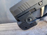 Sig Sauer P365 SAS - 9mm - Pistol, Case, (3) Mags, Streamlight TLR-6 Laser and Light Combo - 9 of 13