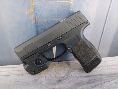 Sig Sauer P365 SAS - 9mm - Pistol, Case, (3) Mags, Streamlight TLR-6 Laser and Light Combo - Image 6 of 13