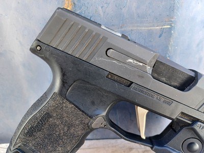 Sig Sauer P365 SAS - 9mm - Pistol, Case, (3) Mags, Streamlight TLR-6 Laser and Light Combo - Image 4 of 13