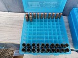 (112) Rounds 351 Winchester Self Loading (WSL) Ammo. Also (20) Rds fired brass - 2 of 5