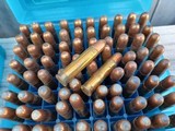 (112) Rounds 351 Winchester Self Loading (WSL) Ammo. Also (20) Rds fired brass - 4 of 5