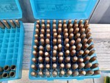 (112) Rounds 351 Winchester Self Loading (WSL) Ammo. Also (20) Rds fired brass - 3 of 5
