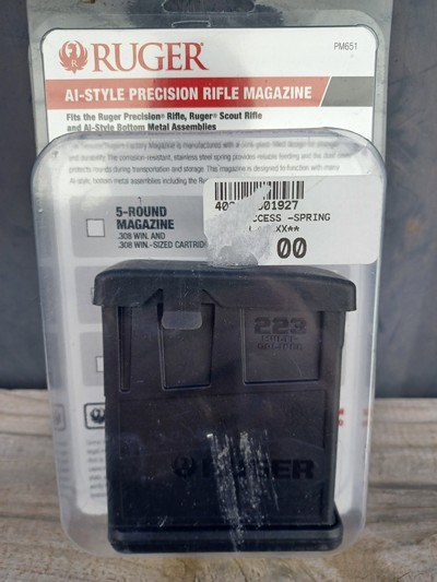Ruger Precision or Scout 223 Remington Magazine