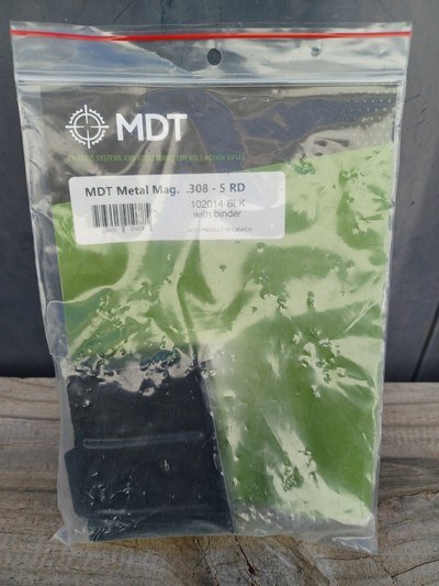MDT Metal AICS Style 308 - 5 rd Magazine - Fits Ruger Precision, Scout, and many other rifles by various manufacturers
