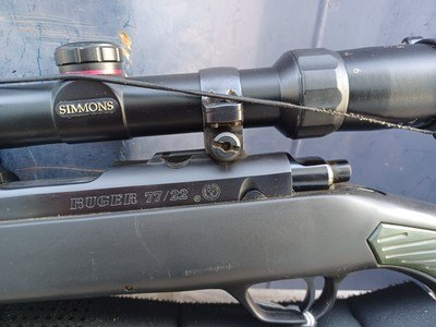Ruger 77/22 - 22 LR - Zytel Stock, Scope, Sling - Image 12 of 20