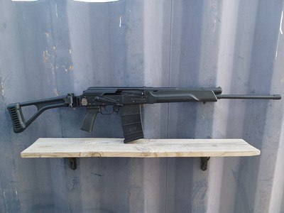 Kalishnakov USA Saiga 410 Shotgun - 410 Gauge Folding Stock - Engraved Storm Trooper