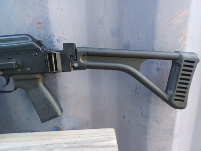 Kalishnakov USA Saiga 410 Shotgun - 410 Gauge Folding Stock - Engraved Storm Trooper - Image 11 of 23