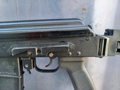 Kalishnakov USA Saiga 410 Shotgun - 410 Gauge Folding Stock - Engraved Storm Trooper - Image 15 of 23