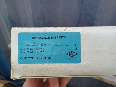 Pietta 1862 Police Sheriff's Model - 44 Cal Blackpowder - Image 15 of 16