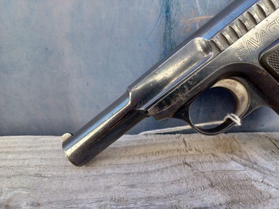 French WWI Army Contract Savage 1907 - 32 ACP Pistol - Image 4 of 12