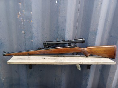Ruger 77 RSI - 243 Win Mannlicher Stock - Red Pad, Tang Safety, Claw mounted Schmidt & Bender Scope - Image 5 of 18