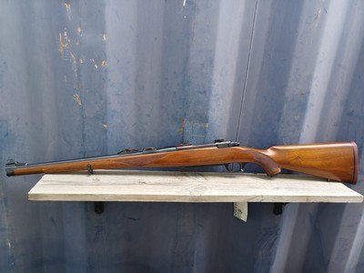 Ruger 77 RSI - 243 Win Mannlicher Stock - Red Pad, Tang Safety, Claw mounted Schmidt & Bender Scope - Image 10 of 18