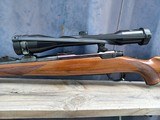 Ruger 77 RSI - 243 Win Mannlicher Stock - Red Pad, Tang Safety, Claw mounted Schmidt & Bender Scope - Image 8 of 18