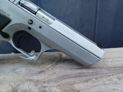 IMI Jericho 941F SOA, Israeli Police Marked, Hard Chrome - Image 8 of 12