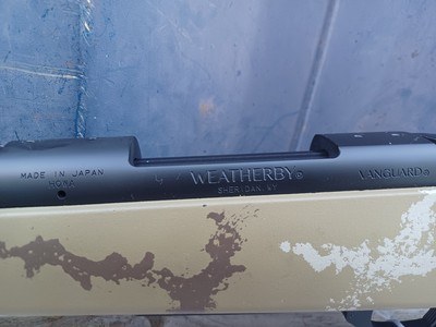 Weatherby Vanguard Outfitter - 6.5 Creedmoor - Sprial Fluted Threaded Barrel - Made in Japan by Howa - Image 10 of 11