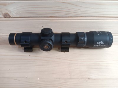 Leupold VX-R 1.25-4X20 Hog - Pig Plex Scope With Rings - Image 4 of 6
