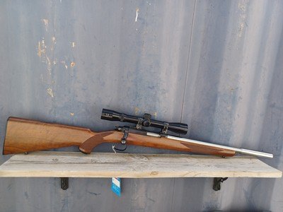 Ruger 77/22 - Rebarreled to 17 HM2 (17 Mach 2) Volquartsen - Image 1 of 15