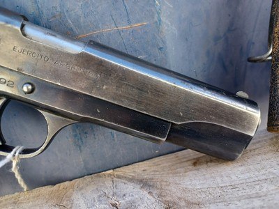Hafdasa Ballester Molina (1911 Style) Argentinian Army Pistol - 45 ACP With Holster - Image 4 of 15
