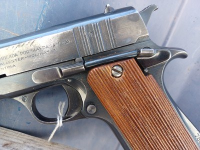 Hafdasa Ballester Molina (1911 Style) Argentinian Army Pistol - 45 ACP With Holster - Image 9 of 15