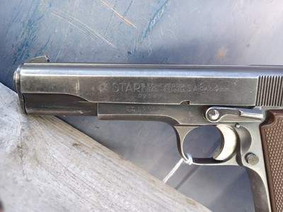 Star Model A Super - 9mm Largo with holster and extra mag - Image 4 of 16