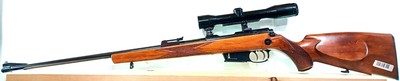 Walther KKJ - 22 Hornet with Zeiss Scope in Claw mounts