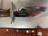 Randall Knifes Buxton Fighter Brass Double Hilt Border Patrol Micarta Handle For Sale - 4 of 8
