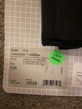 Bianci AccuMold fist larg 5" Auto/ Ruger P89,P90,P91 left hand - 3 of 3