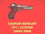 AUSTEN BEHLERT CASPIAN FRAMES AND SLIDES1911 MODEL9MM,38,40S&W,45ACP SET - 4 of 4