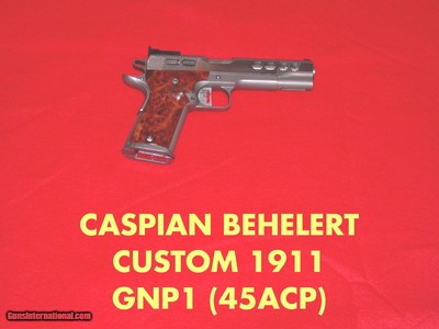 AUSTEN BEHLERT CASPIAN
CUSTOM RACE GUNS