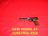 SMITH AND WESSON MODEL
41 (BRAND NEW IN BOX)