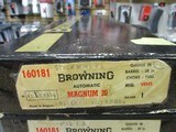 Browning Belgium A5 Magnum 20 Gauge 28 Inch Barrel New in the box from 1969 - 4 of 18