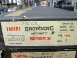 Browning Belgium A5 Magnum 20 Gauge 28 Inch Barrel New in the box from 1972 - 2 of 16