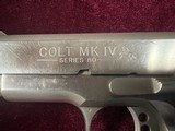 Colt MKIV 80 Series in 45ACP wit Original Box - 5 of 11