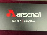 NEW IN BOX Arsenal SAS M-7 *183 out of 200* - 17 of 17