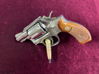 Smith & Wesson 10-7 in Nickle