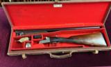 W.J. Jeffery 20Ga SXS Cased - 1 of 13