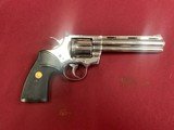 Colt Python Bright Nickel .357 Mag - 6 of 8