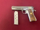 Colt 70's Bright Nickel .45 ACP