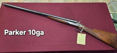 PARKER 10GA. SXS HAMMER GUN - $1,995