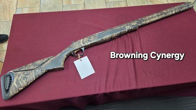 BROWNING CYNERGY - CAMO - 12GA. - $2,295