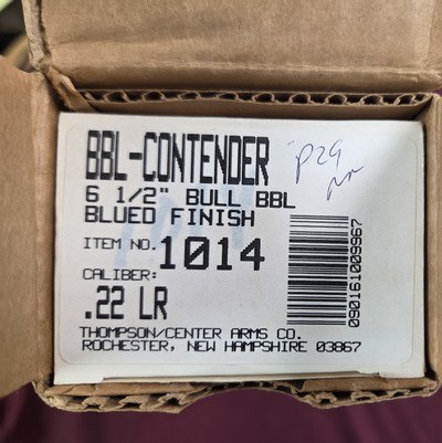 TC CONTENDER - 22LR 6&1/2