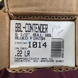 TC CONTENDER - 22LR 6&1/2