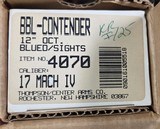 TC CONTENDER - .17MACH - $349