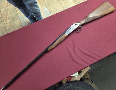 AMERICAN ARMS DERBY DOUBLE BARREL SHOTGUN - .410 SIDELOCK EJECTOR - $2,995