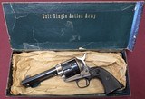 SAA - 2ND GENERATION - .38SP - 4&3/4 BBL - MFG 1958 - $3,650 - Image 1 of 14