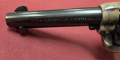 SAA - 2ND GENERATION - .38SP - 4&3/4 BBL - MFG 1958 - $3,650 - Image 11 of 14