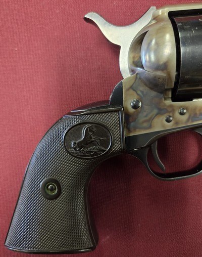 SAA - 2ND GENERATION - .38SP - 4&3/4 BBL - MFG 1958 - $3,650 - Image 9 of 14
