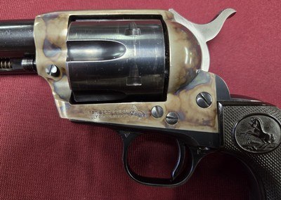 SAA - 2ND GENERATION - .38SP - 4&3/4 BBL - MFG 1958 - $3,650 - Image 12 of 14